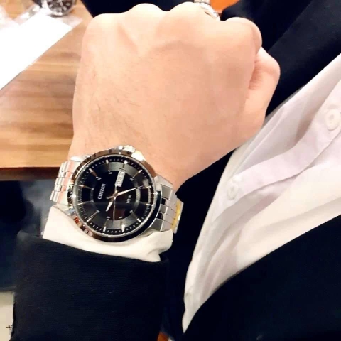 Đồng Hồ Nam Dây Thép Citizen Quartz BF2011-51E - Size 41mm