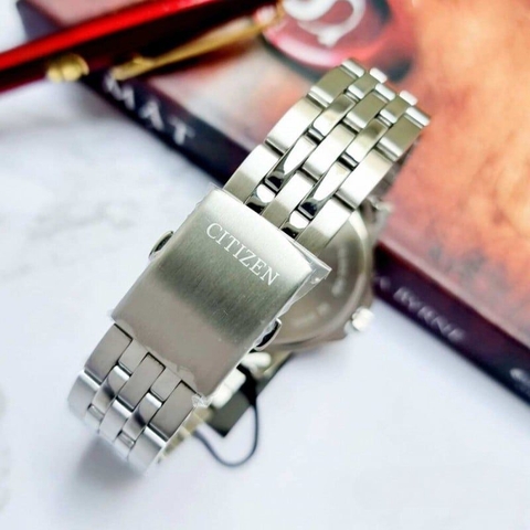 Đồng Hồ Nam Dây Thép Citizen Quartz BF2011-51L - Size 41mm