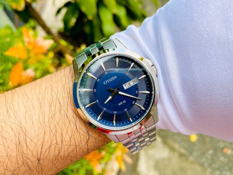 Đồng Hồ Nam Dây Thép Citizen Quartz BF2011-51L - Size 41mm