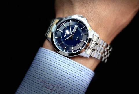 Đồng Hồ Nam Dây Thép Citizen Quartz BF2011-51L - Size 41mm