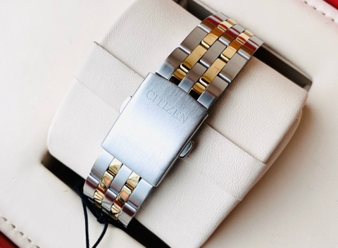 Đồng Hồ Nam Dây Thép Citizen Quartz BF2018-52A Demi Gold - Size 41mm