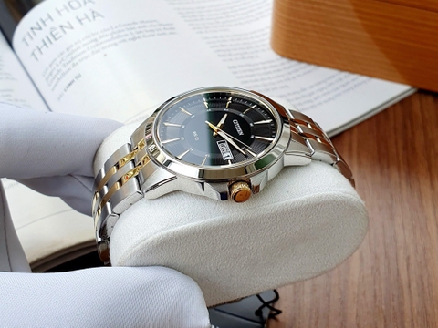 Đồng Hồ Nam Dây Thép Citizen Quartz BF2018-52E Demi Gold - Size 41mm