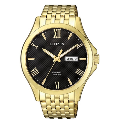 Đồng Hồ Nam Dây Thép Citizen Quartz BF2022-55H - Size 41mm