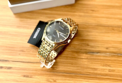Đồng Hồ Nam Dây Thép Citizen Quartz BF2022-55H - Size 41mm