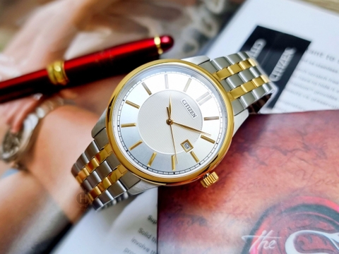 Đồng Hồ Nam Dây Thép Citizen Quartz BI1054-55A - Size 40mm