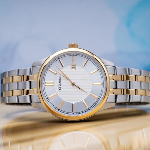 Đồng Hồ Nam Dây Thép Citizen Quartz BI1054-55A - Size 40mm