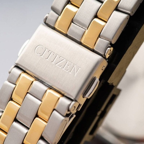 Đồng Hồ Nam Dây Thép Citizen Quartz BI1054-55A - Size 40mm