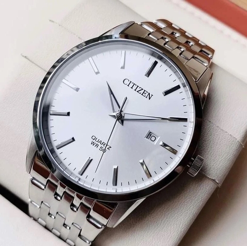 Đồng Hồ Nam Dây Thép Citizen Quartz BI5000-87A - Size 39mm