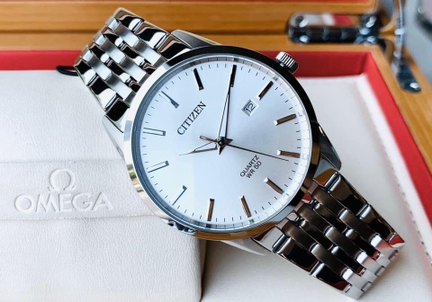 Đồng Hồ Nam Dây Thép Citizen Quartz BI5000-87A - Size 39mm