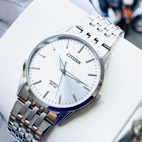 Đồng Hồ Nam Dây Thép Citizen Quartz BI5000-87A - Size 39mm