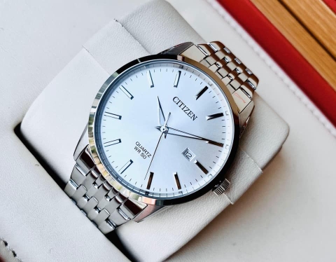 Đồng Hồ Nam Dây Thép Citizen Quartz BI5000-87A - Size 39mm
