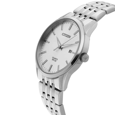 Đồng Hồ Nam Dây Thép Citizen Quartz BI5000-87A - Size 39mm