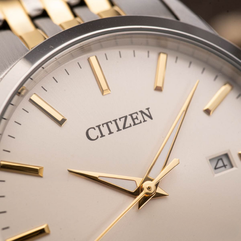 Đồng Hồ Nam Dây Thép Citizen Quartz BI5006-81P Demi Gold - Size 39mm