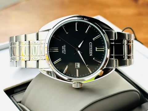 Đồng Hồ Nam Dây Thép Citizen Quartz BI5100-58E - Size 41mm