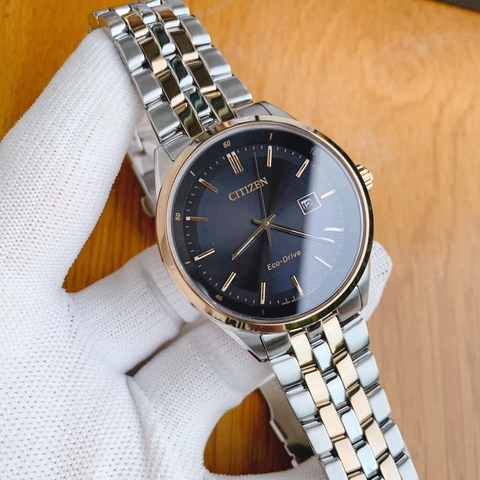 Đồng Hồ Nam Dây Thép Citizen Eco-Drive BM7256-50E - Kính Sapphire - Size 41mm
