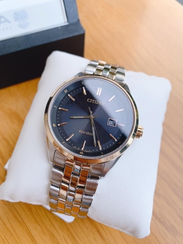 Đồng Hồ Nam Dây Thép Citizen Eco-Drive BM7256-50E - Kính Sapphire - Size 41mm