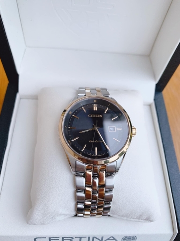 Đồng Hồ Nam Dây Thép Citizen Eco-Drive BM7256-50E - Kính Sapphire - Size 41mm