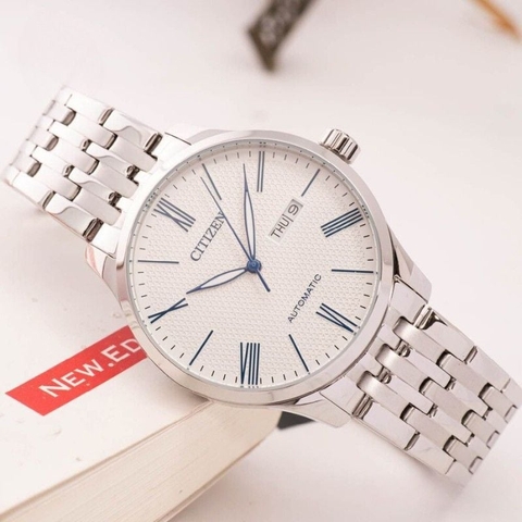 Đồng Hồ Nam Dây Thép Citizen Automatic NH8350-59B - Size 40mm