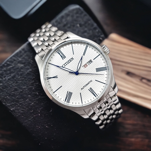 Đồng Hồ Nam Dây Thép Citizen Automatic NH8350-59B - Size 40mm