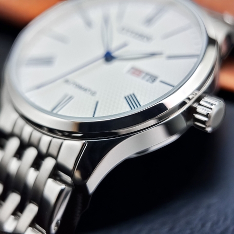 Đồng Hồ Nam Dây Thép Citizen Automatic NH8350-59B - Size 40mm