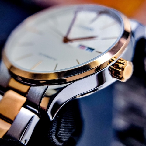 Đồng Hồ Nam Dây Thép Citizen Automatic NH8356-87A - Demi Gold - Size 40mm