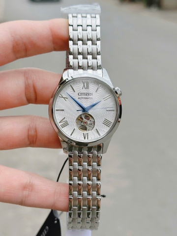 Đồng Hồ Nam Dây Thép Citizen Automatic NH9130-84A Kính Sapphire - Size 40mm