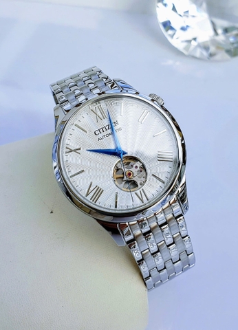 Đồng Hồ Nam Dây Thép Citizen Automatic NH9130-84A Kính Sapphire - Size 40mm