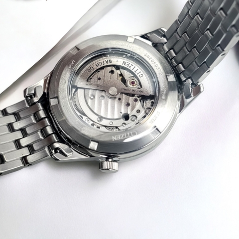 Đồng Hồ Nam Dây Thép Citizen Automatic NH9130-84A Kính Sapphire - Size 40mm