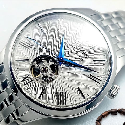 Đồng Hồ Nam Dây Thép Citizen Automatic NH9130-84A Kính Sapphire - Size 40mm