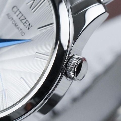 Đồng Hồ Nam Dây Thép Citizen Automatic NH9130-84A Kính Sapphire - Size 40mm