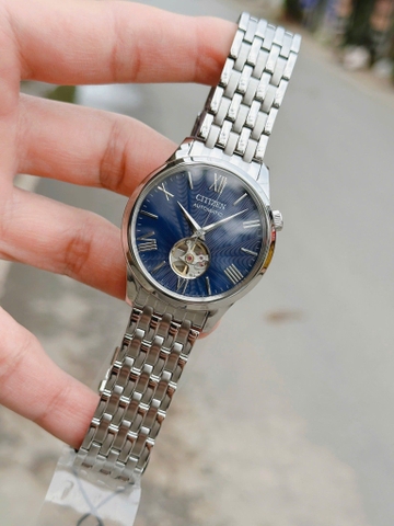 Đồng Hồ Nam Dây Thép Citizen Automatic NH9130-84L - Kính Sapphire - Szie 40mm