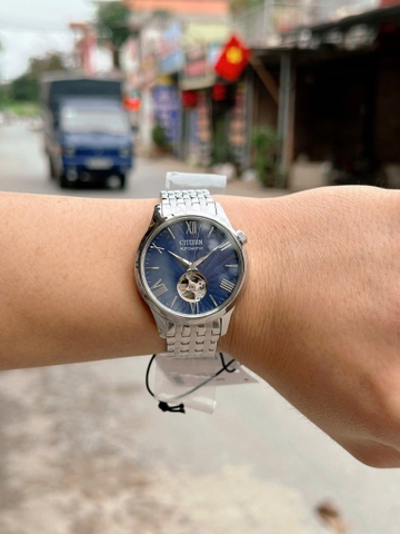 Đồng Hồ Nam Dây Thép Citizen Automatic NH9130-84L - Kính Sapphire - Szie 40mm