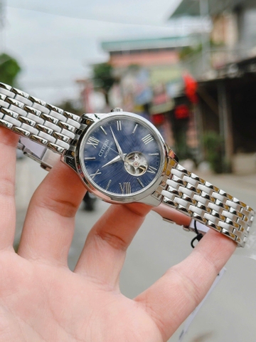 Đồng Hồ Nam Dây Thép Citizen Automatic NH9130-84L - Kính Sapphire - Szie 40mm