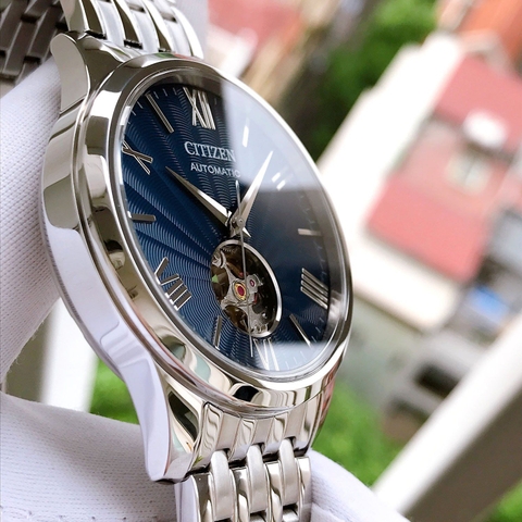 Đồng Hồ Nam Dây Thép Citizen Automatic NH9130-84L - Kính Sapphire - Szie 40mm