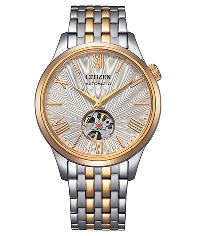 Đồng Hồ Nam Dây Thép Citizen Automatic NH9136-88A - Kính Sapphire - Size 40mm