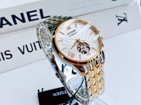 Đồng Hồ Nam Dây Thép Citizen Automatic NH9136-88A - Kính Sapphire - Size 40mm
