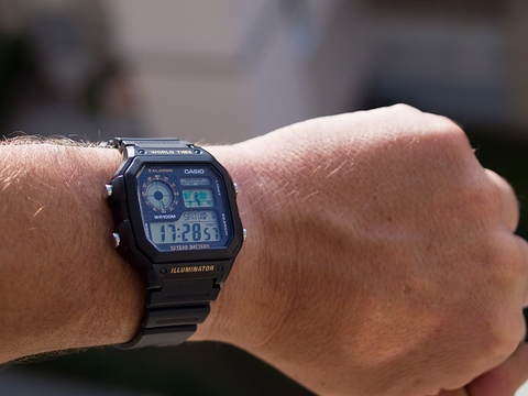 CASIO WORLDTIME AE-1200WH-1A | PIN 10 NĂM | AE-1200WH-1AVDF