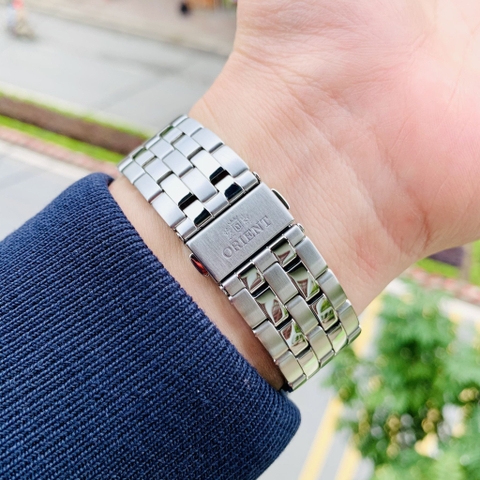 Đồng Hồ Nam Dây Thép Orient Symphony Gen 4 RA-AC0F10S10B - Size 41.6mm