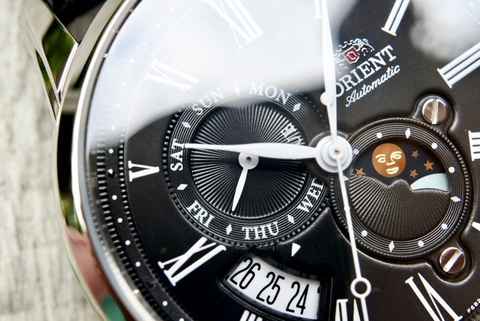 Đồng Hồ Nam Dây Da Orient Sun And Moon Gen 3 RA-AK0010B10B ( RA-AK0010B30B ) ( RA-AK0010B00C ) ( RA-AK0010B ) - Size 42.5mm