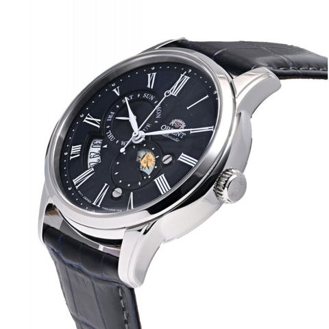 Đồng Hồ Nam Dây Da Orient Sun And Moon Gen 3 RA-AK0011D10B ( RA-AK0011D30B ) ( RAAK0011D10B ) ( RN-AK0004L ) - Size 42mm