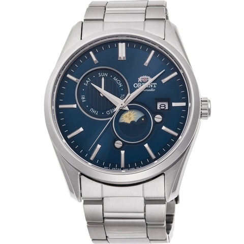 Đồng Hồ Nam Dây Thép Orient Sun And Moon Gen 5 RA-AK0308L10B ( RA-AK0308L30B ) ( RA-AK0308L00C ) ( RN-AK0303L ) - Size 41.5mm