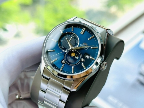 Đồng Hồ Nam Dây Thép Orient Sun And Moon Gen 5 RA-AK0308L10B ( RA-AK0308L30B ) ( RA-AK0308L00C ) ( RN-AK0303L ) - Size 41.5mm