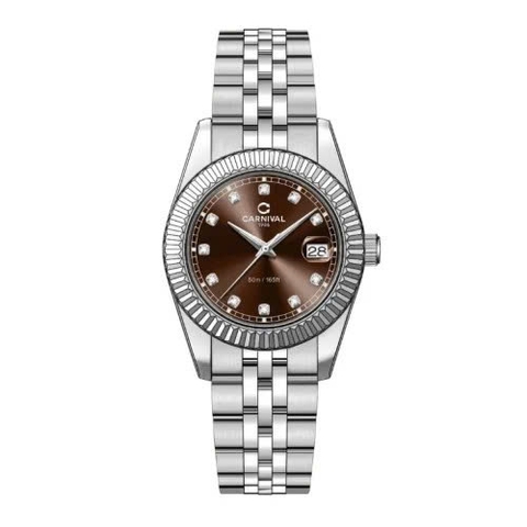 Đồng Hồ Nữ Dây Thép Carnival 8131L-VT-N Máy Quartz - Kính Sapphire - Size 30mm