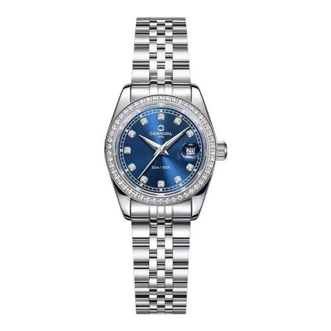 Đồng Hồ Nữ Dây Thép Carnival 8131L2-VT-X Máy Quartz - Kính Sapphire - Size 30mm