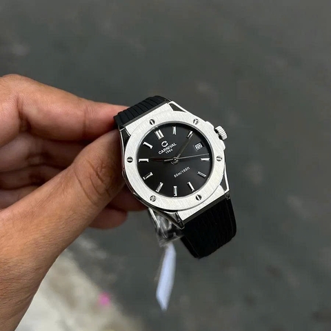 Đồng Hồ Nữ Dây Cao Su Carnival 8168L-VT-DCS-D Máy Quartz - Kính Sapphire - Size 34mm