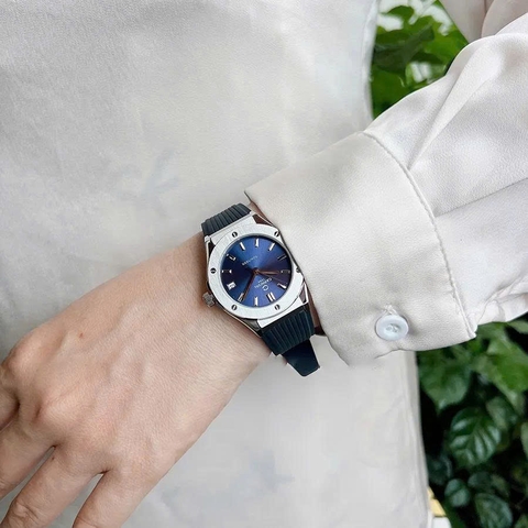 Đồng Hồ Nữ Dây Cao Su Carnival 8168L-VT-DCS Máy Quartz - Kính Sapphire - Size 34mm