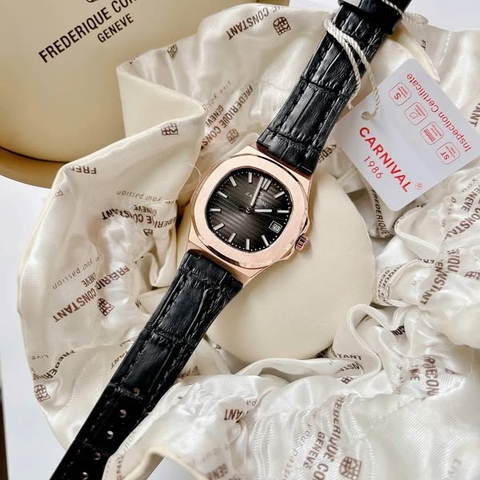 Đồng Hồ Nữ Dây Da Carnival 8161L-VH-DD-D Máy Quartz - Kính Sapphire - Size 34mm