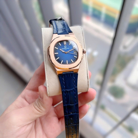 Đồng Hồ Nữ Dây Da Carnival 8161L-VH-DD-X Máy Quartz - Kính Sapphire - Size 34mm