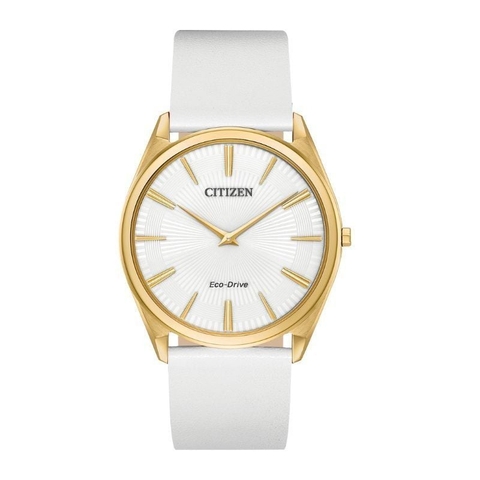 Đồng Hồ Nữ Dây Da Citizen Eco-Drive AR3072-09A - Kính Sapphire - Size 38.4mm