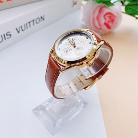 Đồng Hồ Nữ Dây Da Citizen Eco-Drive FD2052-07A - Size 38mm
